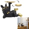 Deco  bulldog  allonge noir plateau