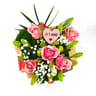 Bouquet composé 12 tiges elisabeth