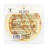 Traiteur gourmet blinis x4 200g