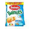 Bénénuts twinuts goût salé 2x150g + 10% offert