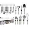 Ustensiles de cuisine inox x 9