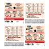 Herta knacki saucisses 100% pur porc x10 lot de 3 + 1 offert - 1400g