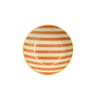Assiette creuse parasol 20.5cm en gres orange