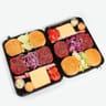 Kit burger bacon cheddar 4 personnes