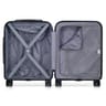 Valise rigide 55cm gris christine