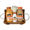 Cottage coffret lait tendre caramel douche lait + douche gommage + mini lait + gant exfoliante sisal