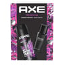 Axe coffret provocation déodorant + eau de toilette