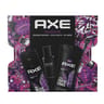 Axe coffret provocation déodorant + eau de toilette + gel douche