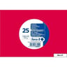 Clairefontaine 25 cartes 10.9x15.5 cm rouge groseille 210 grammes sous film