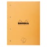 Rhodia - Cahier de notes agrafé 22.3x29.7 160 pages détachables perforées seyes