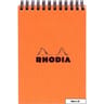 Rodhia bloc reliure intégrale 10.5x14.8 cm 160 pages petits carreaux