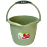 Seau 6 litres gris