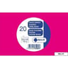 Clairefontaine 20 enveloppes visite fuschia 9x14 cm 120 grammes auto-adhésives