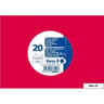 Clairefontaine 20 enveloppes auto-adhésives 11.4x16.2 cm rouge groseille 120 grammes