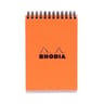 Rhodia bloc reliure intégrale 74x105 160 P 5X5 papier velin