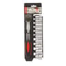 Chromatech 11 pièces acier douille + cliquet
