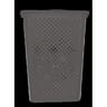 Pixek coffre à linge 50l gris