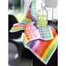 Lot de 2 torchons eponge alata multicolore 45x60cm