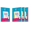 Oxford bloc bristol 105x148 30 fiches non perforées q5/5 couleurs assorties