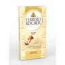 Ferrero rocher tablette chocolat blanc noisettes 90g