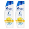 Head & shoulders base 2in1 citrus 2x300ml