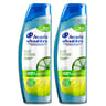 Head & shoulders pure intense shampooing deep clns oil 2x250ml