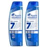 Head & shoulders 7in1 shampooing proexpert7 2x250ml