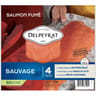 Delpeyrat le saumon fumé sauvage 4 tranches minimum 110g