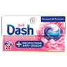 Dash 2 en 1 pods lessive bouquet de pivoines 28 doses 0.669kg