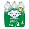 Cristaline eau de source gazéifiée 6x1,5l