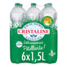Cristaline eau de source gazéifiée 6x1,5l