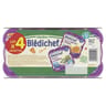 Blédichef  2 mouline de carottes et semoule + risotto épinards kiri dès 12mois 4x230g