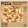 Pizza poulet aux épices oignons rouges 420g