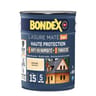 Bondex lasure 2en1 haute protection incolore mat veloute 5l