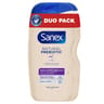 Sanex natural prebiotic gel douche huile atopic 2x400ml