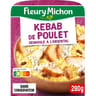 Fleury Michon kebab de poulet & semoule à l'orientale 280g