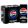 Pepsi zéro sucre 6x33cl