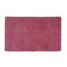 Tapis coton uni roule 45x75 bougainvillier