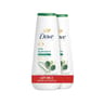 Dove crème de douche soin hydratant parfum aloe vera 2x400ml
