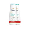 Dove crème douche hypo-allergénique sans parfum 400mlx2