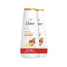 Dove crème douche surgras nourrissant à l'huile d'argan 400mlx2