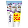 Signal kids dentifrice 0-6 ans super mario 2x75ml