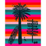 Drap de plage jacquard 140x180cm 400 g/m lumbika