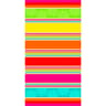 Drap de plage velours jacquard 90x170cm 340g/m bloma