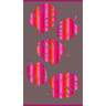 Drap de plage velours jacquard 90x160cm 400g/m fonia