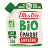 Elle & Vire crème entière épaisse bio poche souple 324g