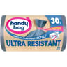 Handy bag 100% plastique recyclé sacs poubelle lien pratique ultra resistant 30l x20