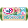 Handy bag 100% recyclé sacs poubelle devor odeur 30l x12