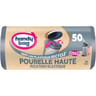 Handy bag sac poubelle haute fixation élastique 50 l x10