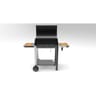 Barbecue vulcano 3000 new Charbon de bois Sur chariot  70x48cm